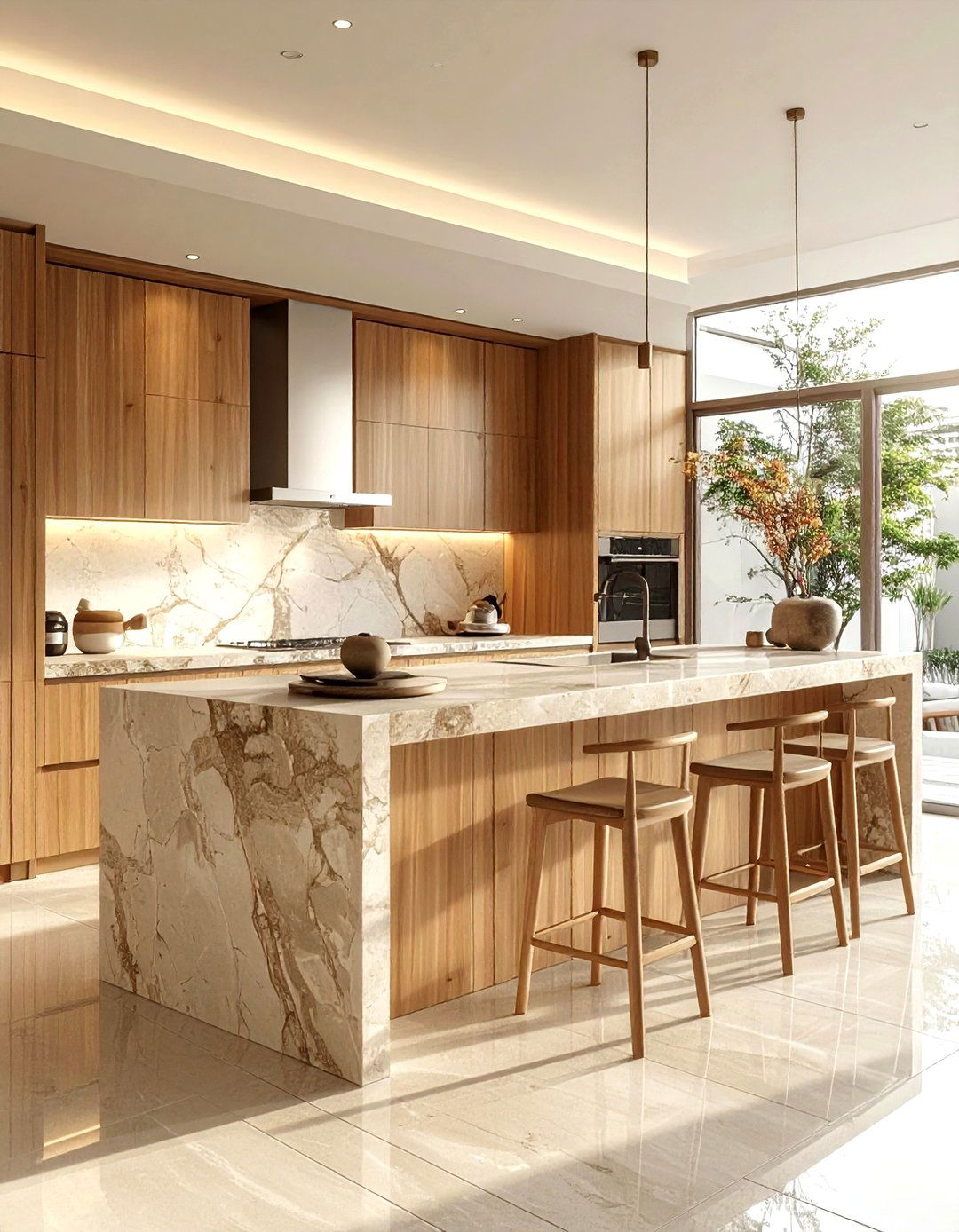 Japandi kitchen aesthetic - 30 minimalist kitchen ideas