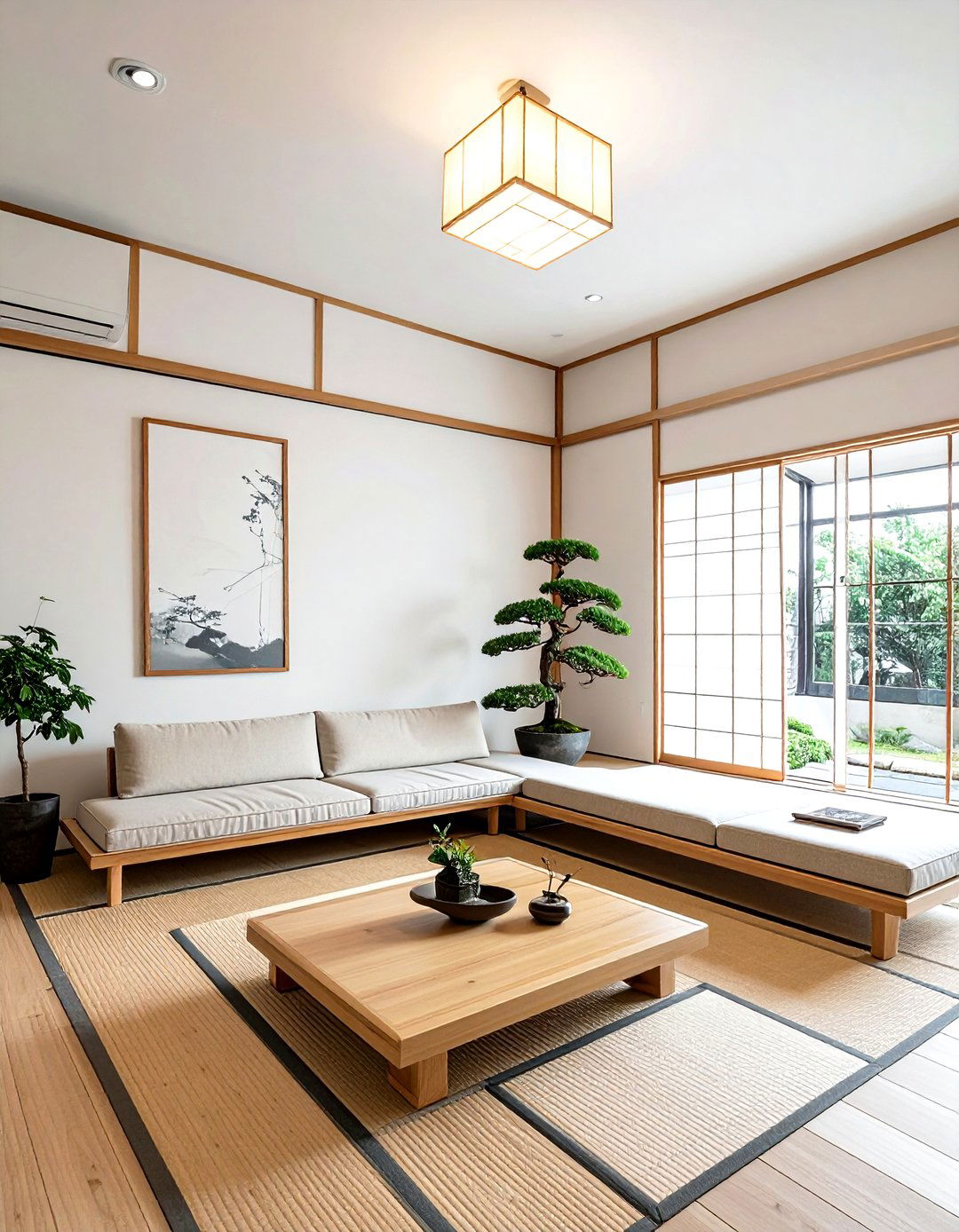 Japanese Minimalist Living Room - 30 natural living room ideas
