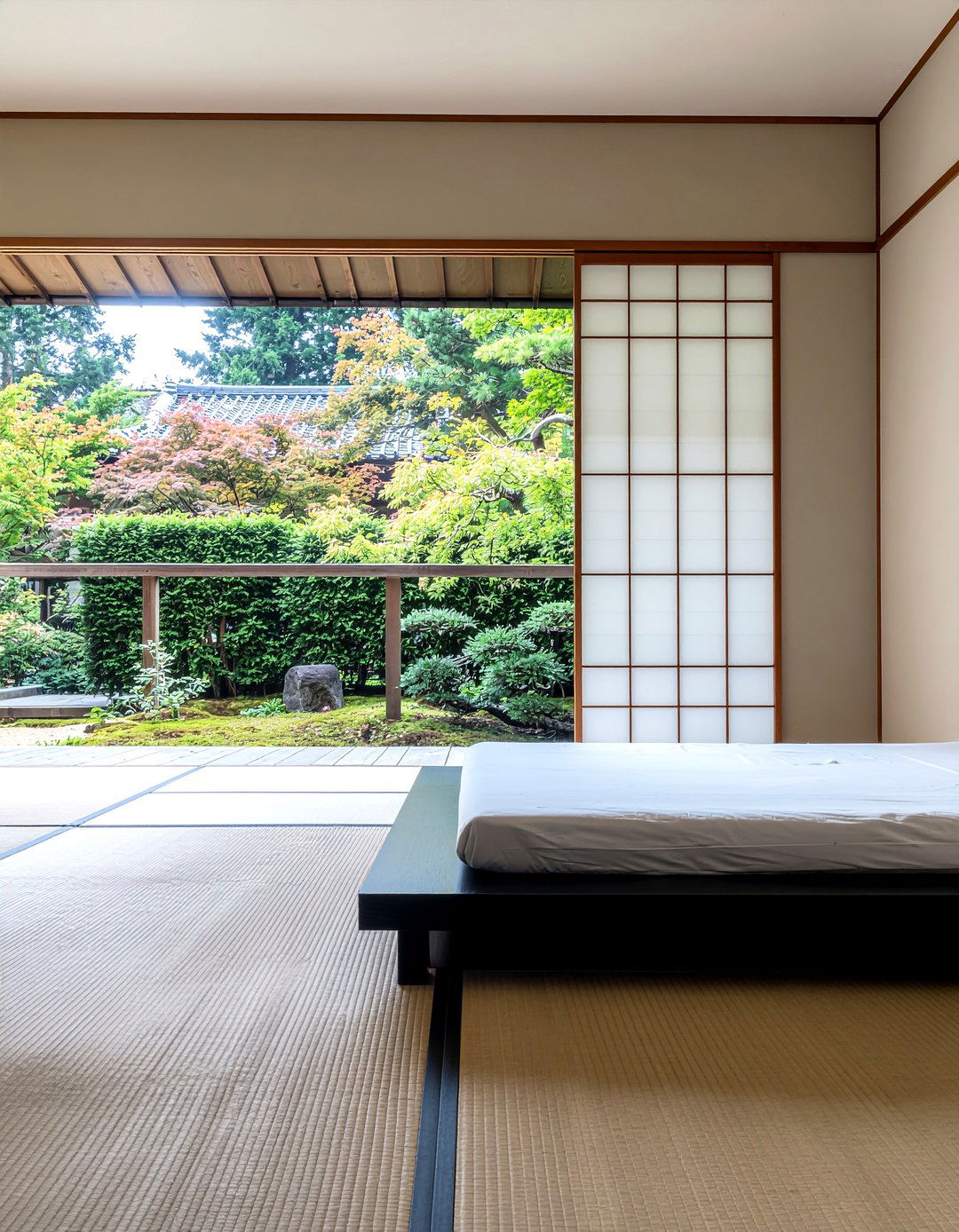 Japanese Room Screen - 30 open plan bedroom ideas
