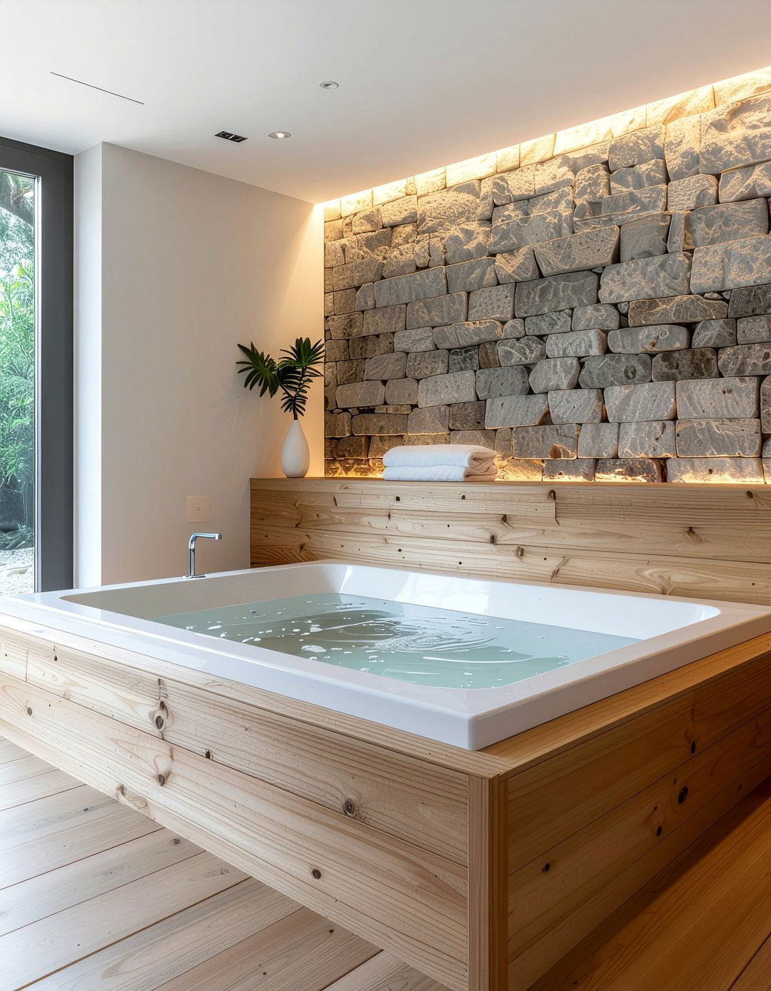 Japanese Soaking Tub Bathroom - 30 cozy bathroom settings