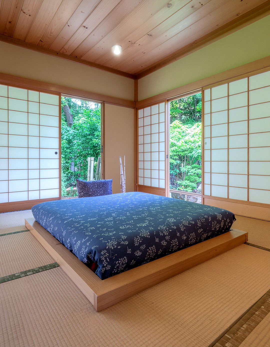 Japanese Tatami Mat - 30 zen bedroom ideas