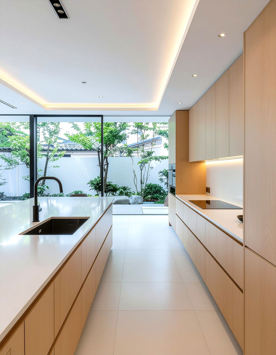 Japanese Zen kitchen - 30 Asian kitchen ideas