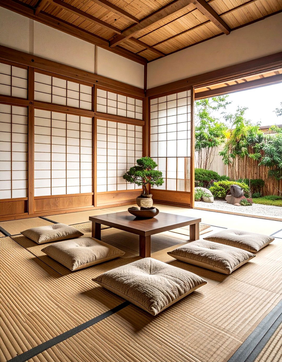 Japanese tatami room - 30 global decor ideas