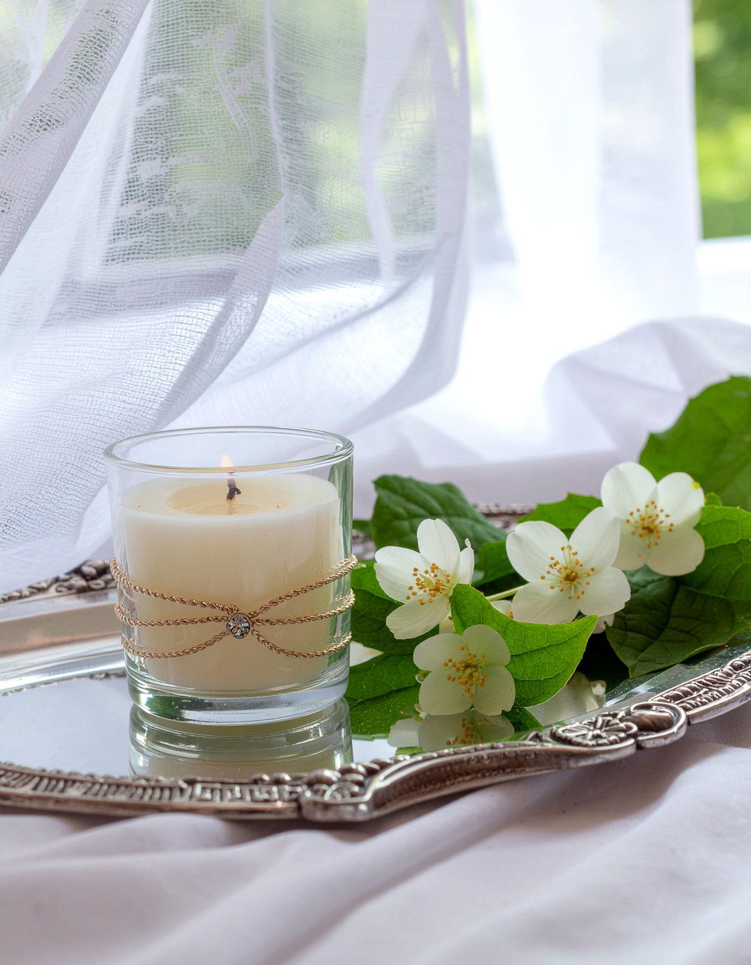 Jasmine candle - 30 bedroom scented candles