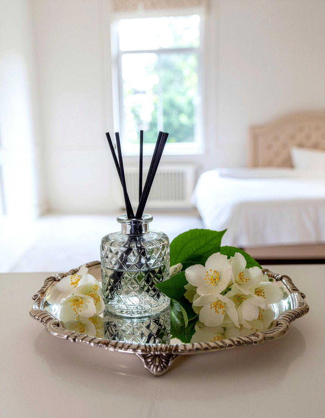 Jasmine reed diffuser - 30 bedroom reed diffusers