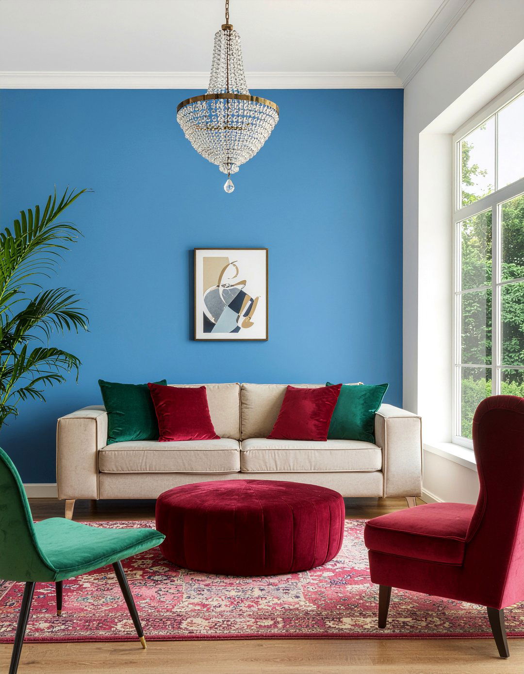Jewel Tone Colors - 30 dramatic living room ideas