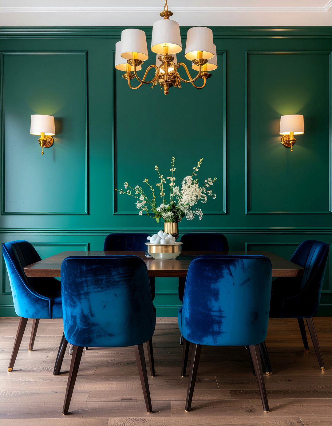 Jewel Tone Dining Room - 30 editor's choice dining room ideas