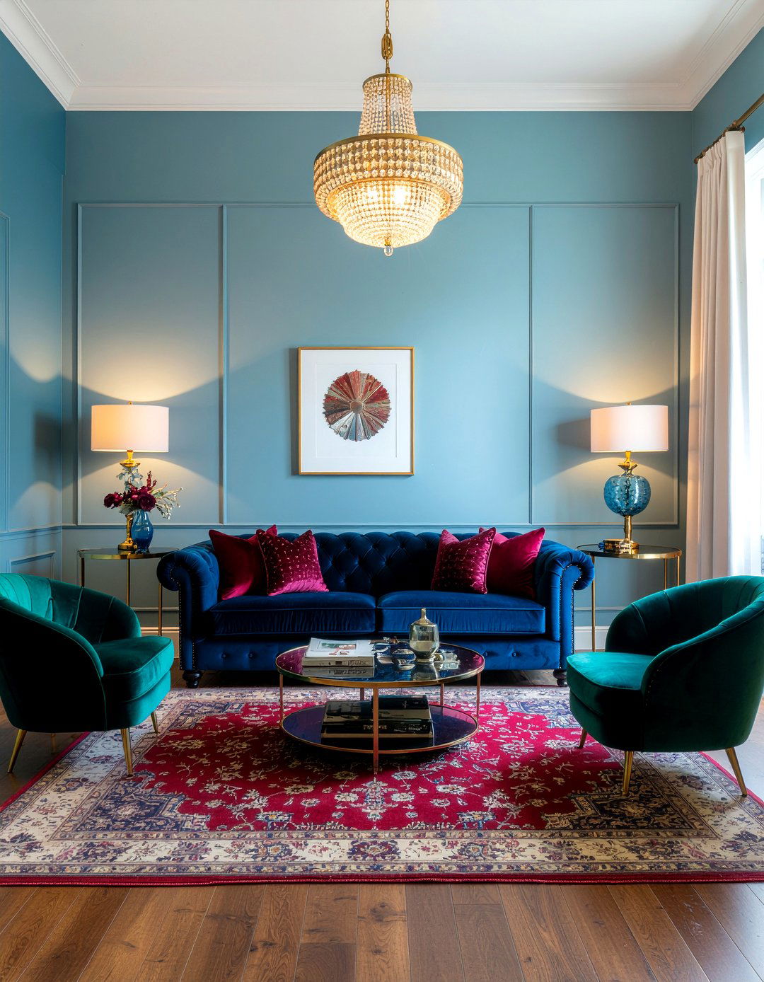 Jewel Tone Living Room - 30 Turkish living room ideas