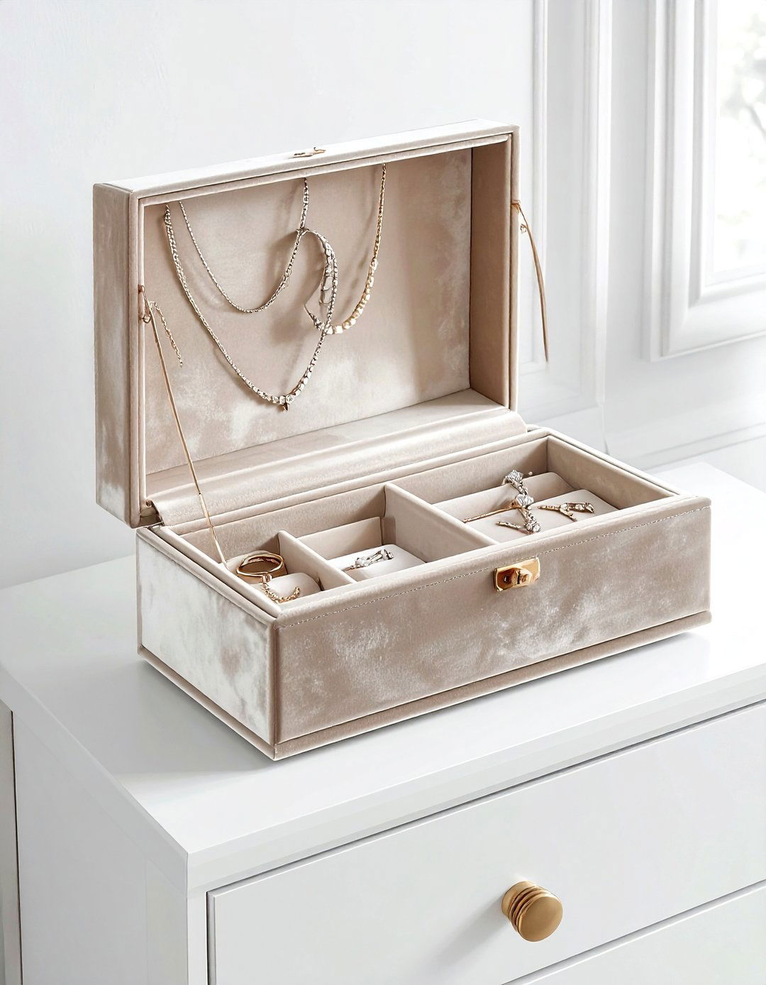 Jewelry Box Organizer - 30 storage box ideas