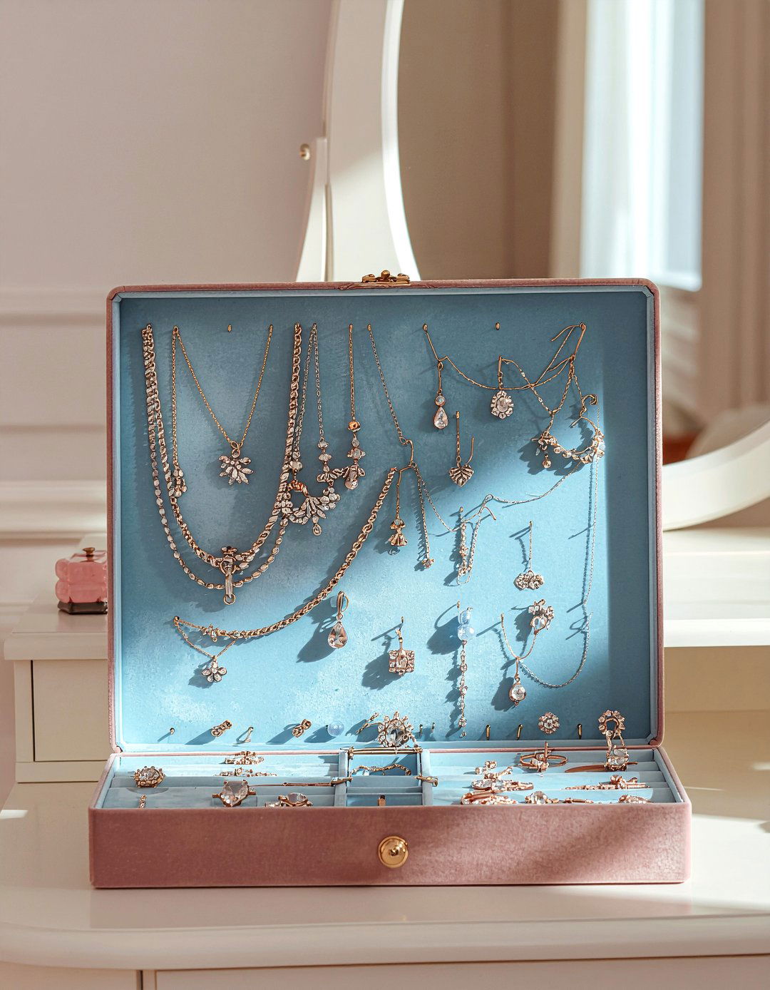 Jewelry display board - 30 bedroom hobby display ideas