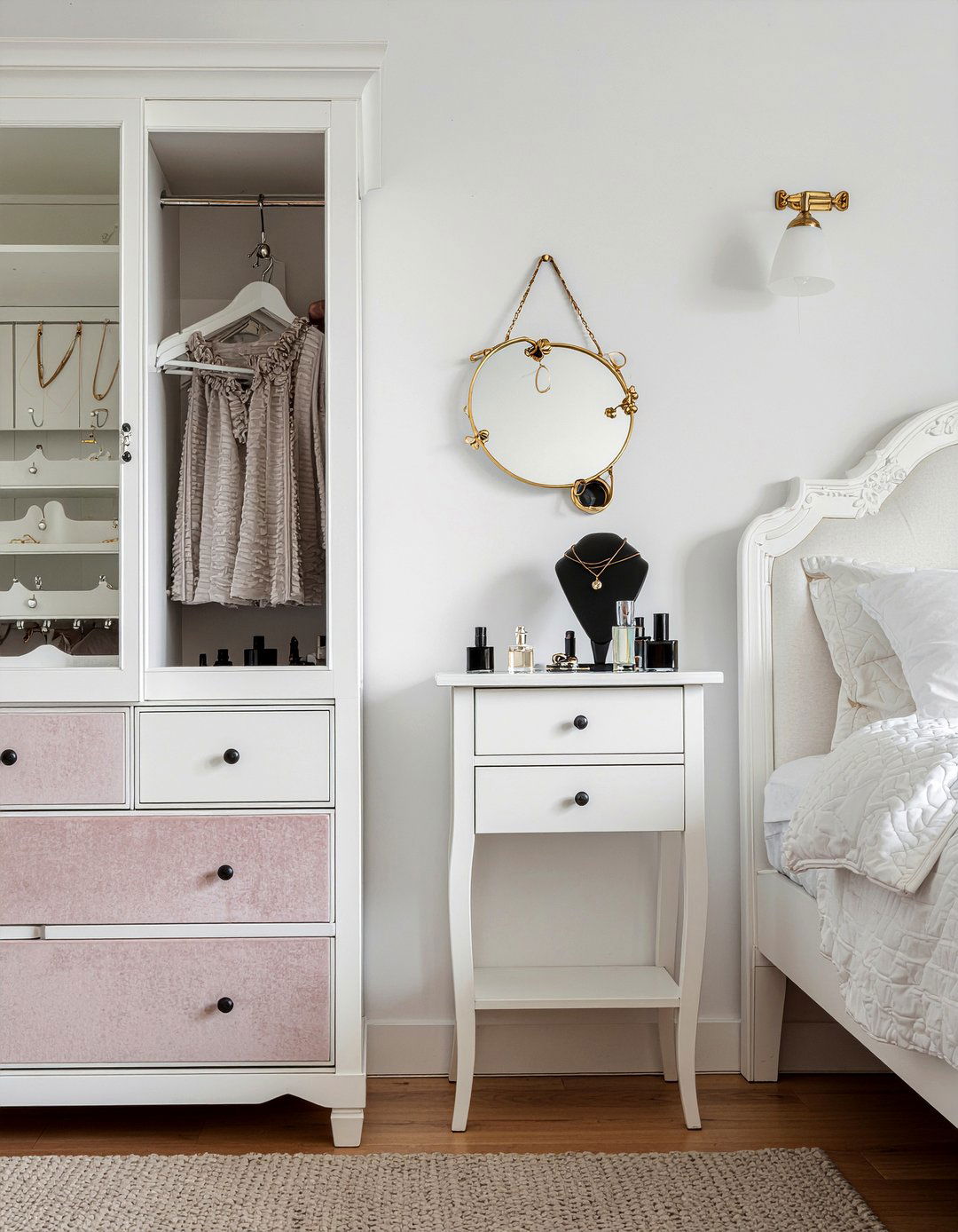 Jewelry storage armoire - 30 bedroom armoires