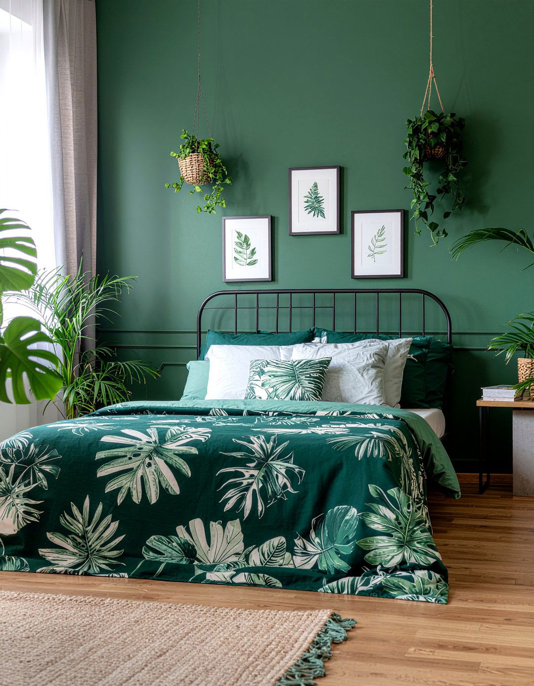 Jungle Aesthetic Bedroom - 30 nature themed bedroom ideas