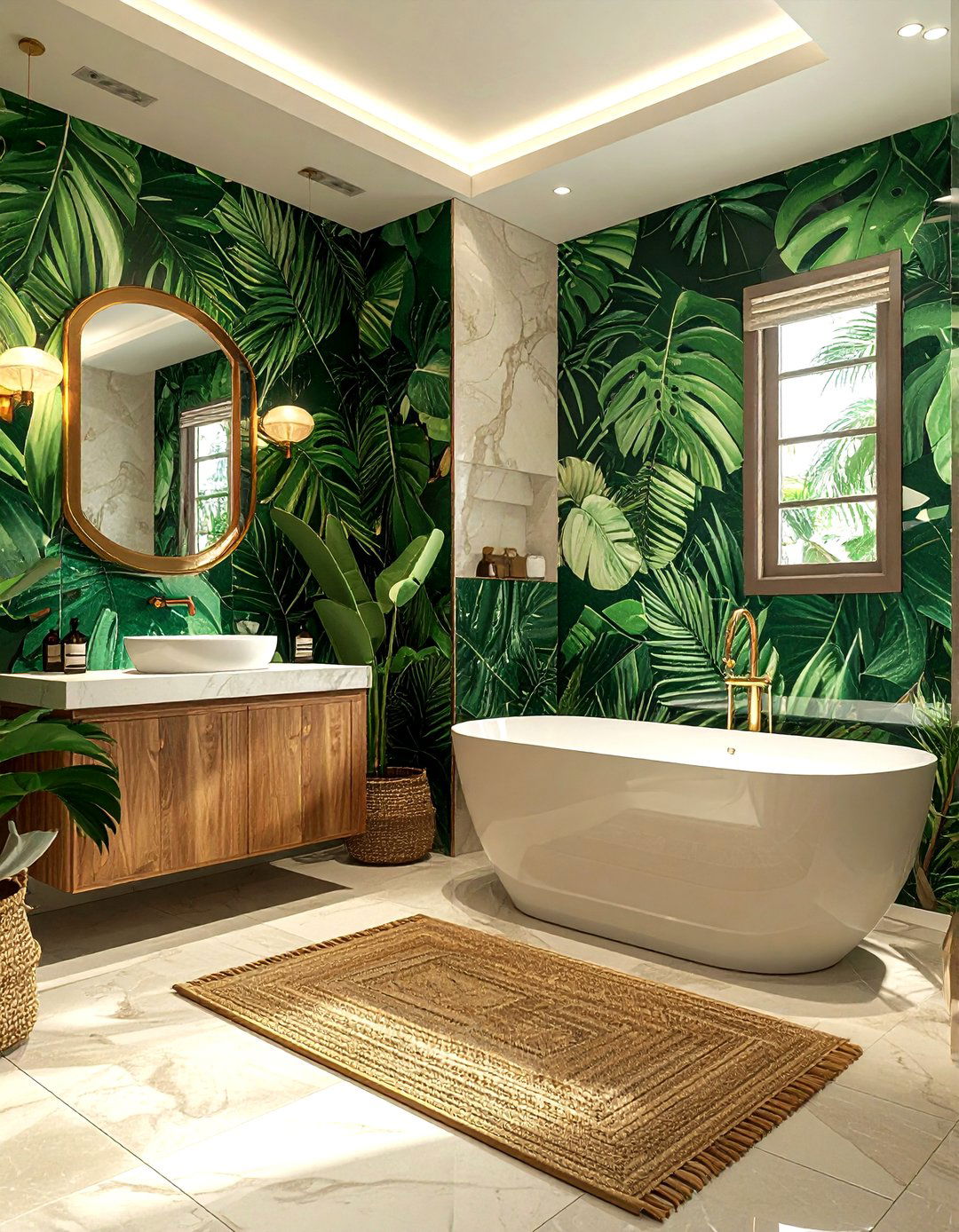 Jungle Theme Bathroom - 30 safari decor ideas
