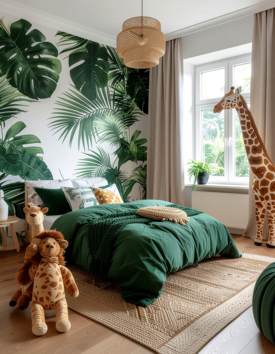 Jungle Theme Bedroom - 30 preschooler bedroom ideas
