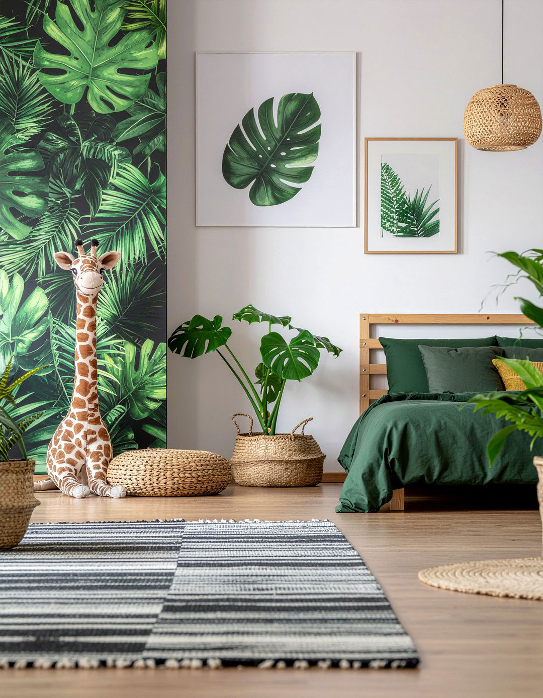 Jungle Theme Bedroom - 30 girls bedroom ideas