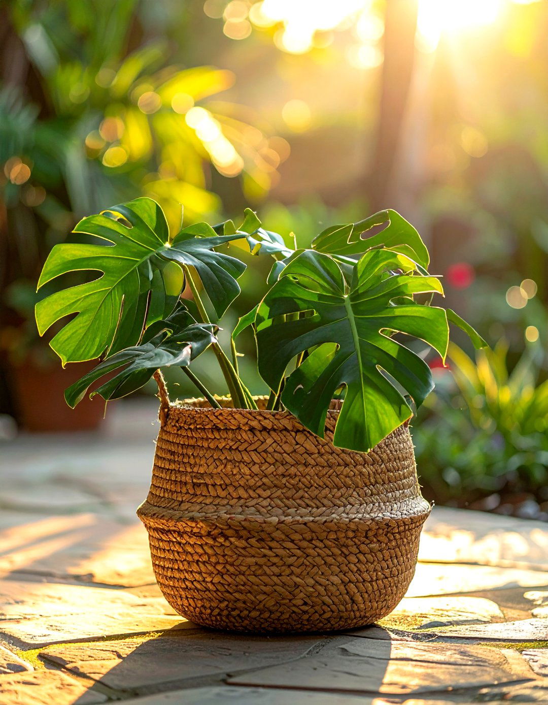 Jute Plant Basket - 30 storage basket ideas