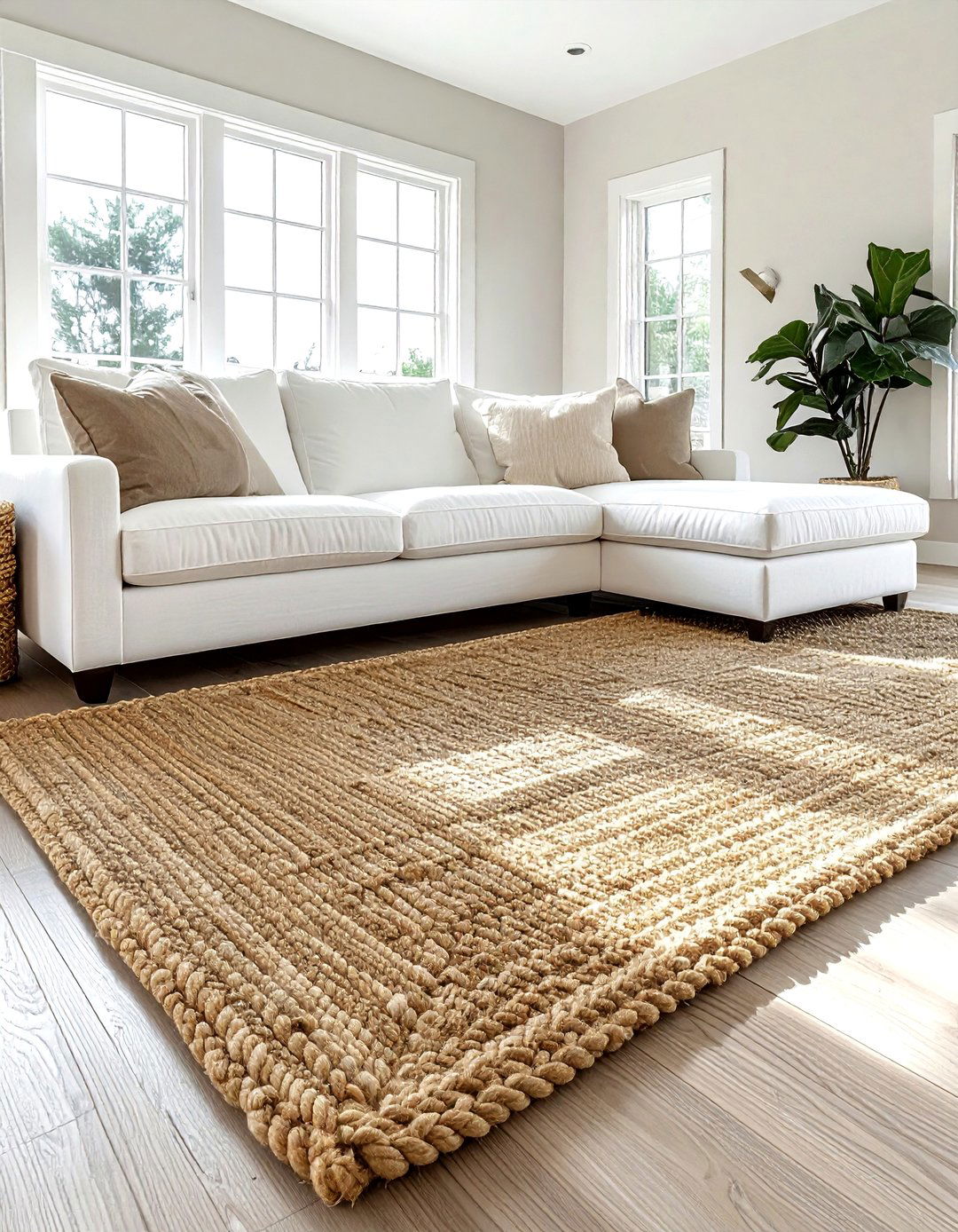Jute Rug - 30 interior designer decor ideas
