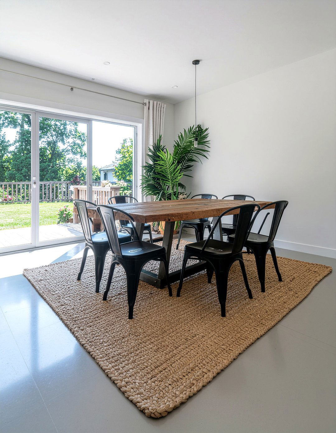 Jute Rug Dining Room - 30 neutral rug dining room ideas