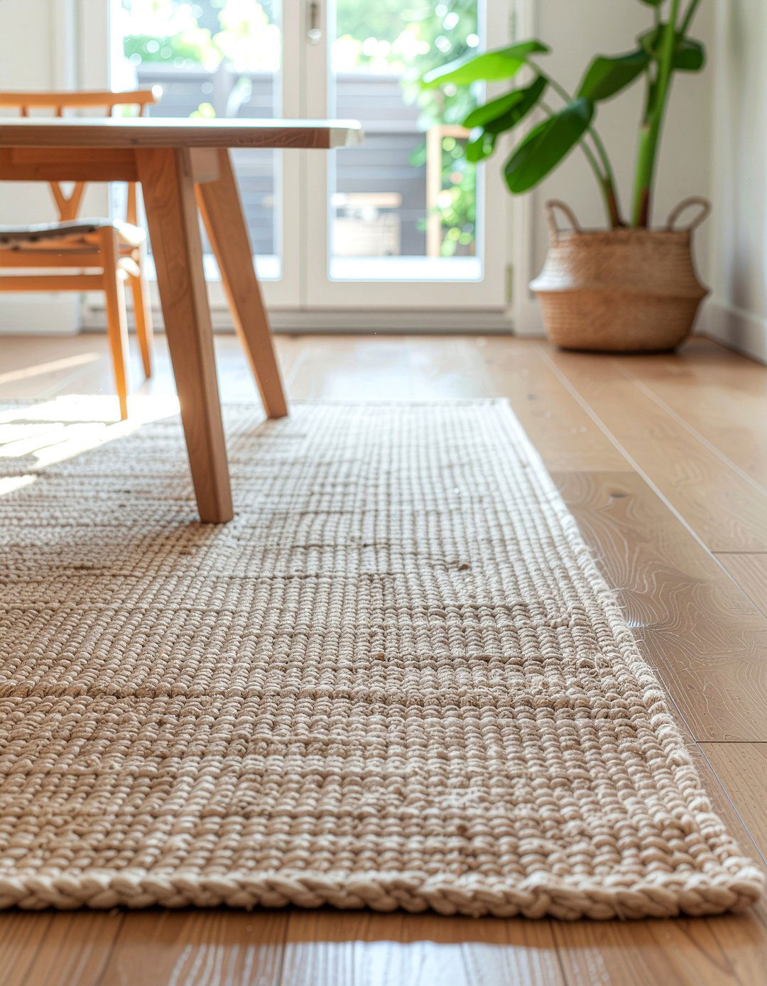 Jute Rug For Dining Room - 30 earthy dining room ideas