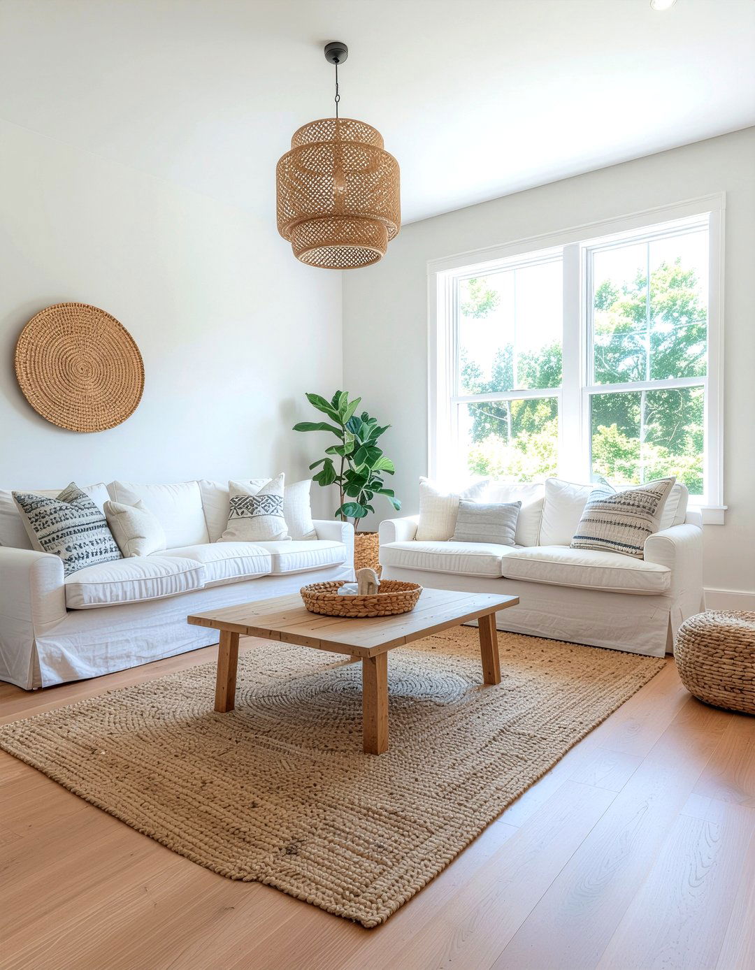 Jute Rug Living Room - 30 jute living room ideas