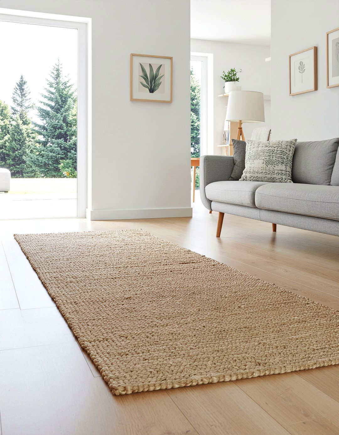 Jute Runner Rug - 30 living room runner rugs