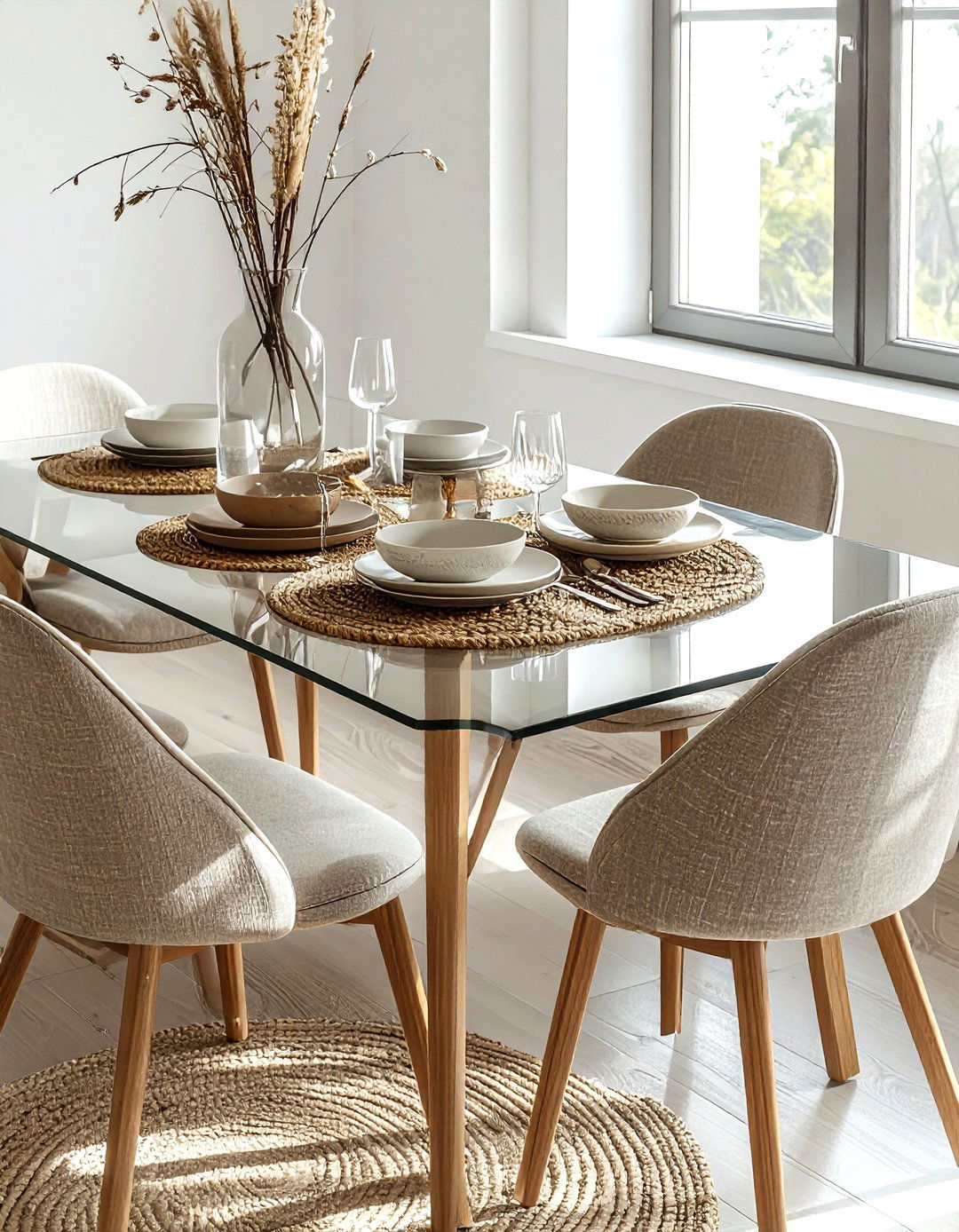 Jute placemat - 30 jute decor ideas