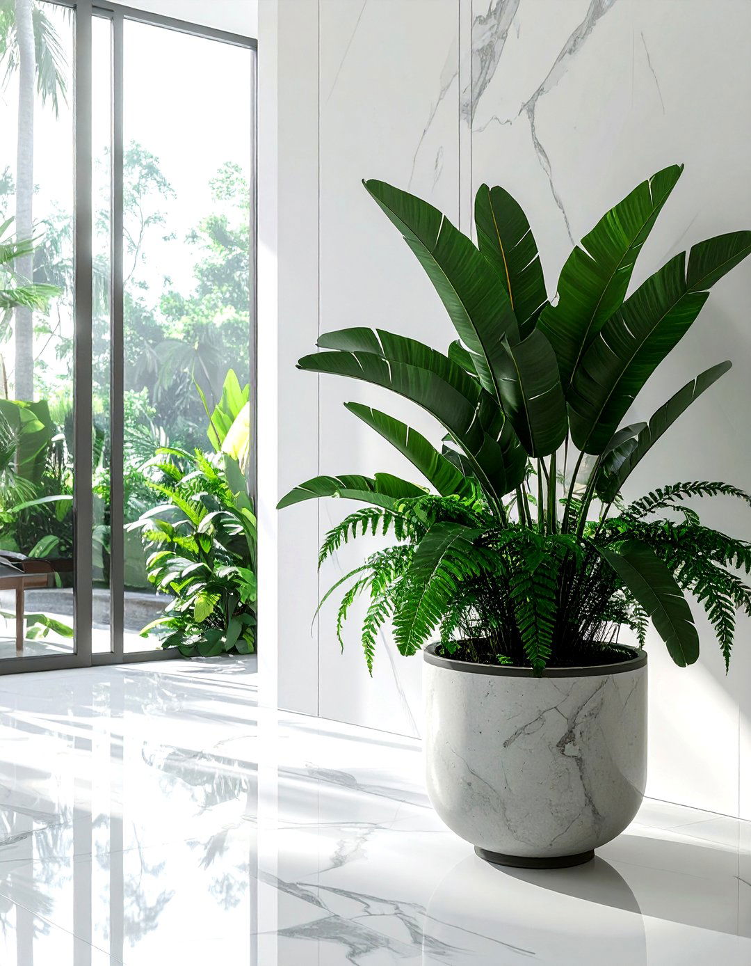 Kangaroo Paw Fern Planter - 30 dining room fern ideas