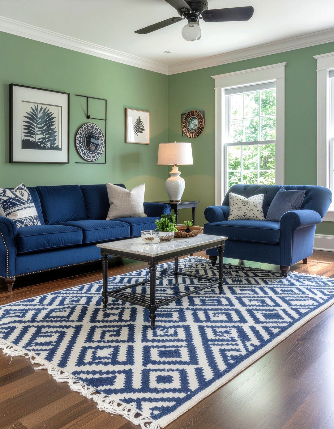 Kelly Green Living Room - 30 green living room ideas