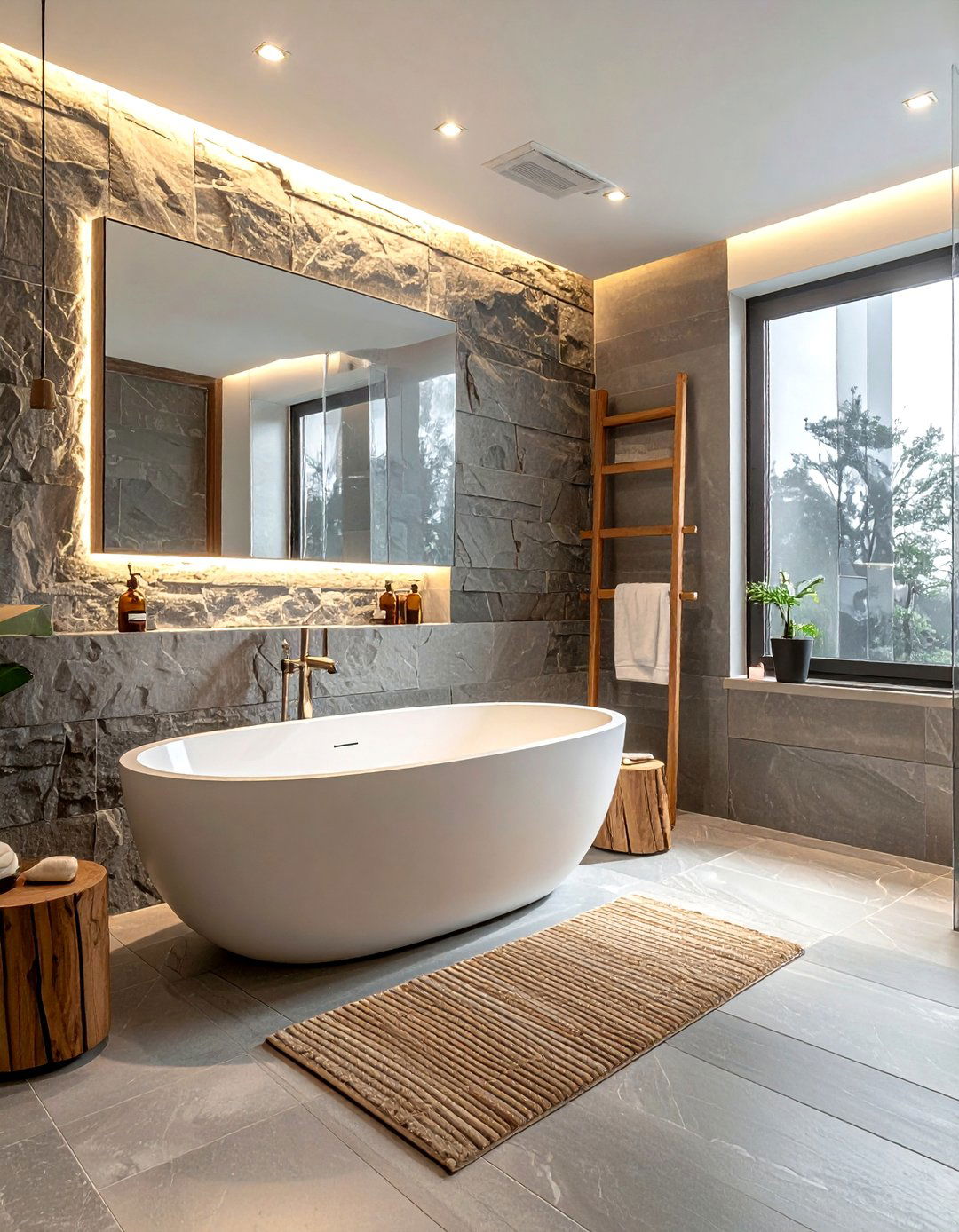 Kerid Deep Soaking Tub - 30 Victoria and Albert bathroom ideas