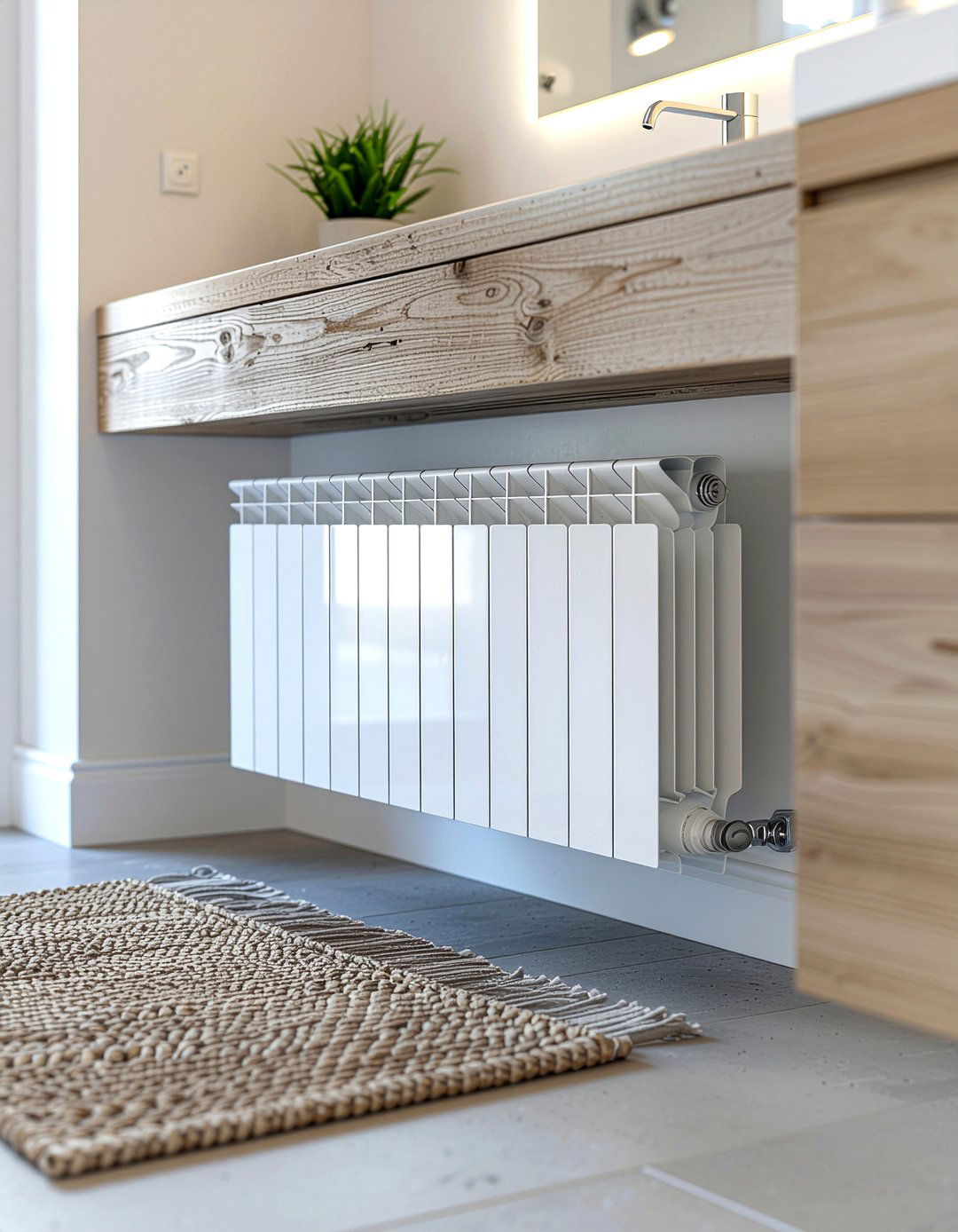 Kickspace Heater - 30 bathroom heating ideas