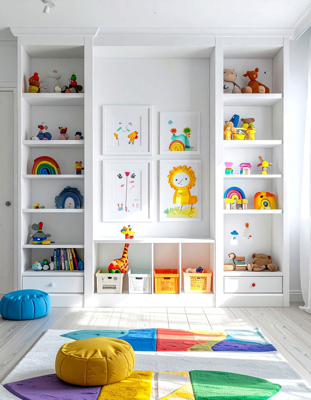 Kids Artwork Display Frame - 30 collage frame ideas