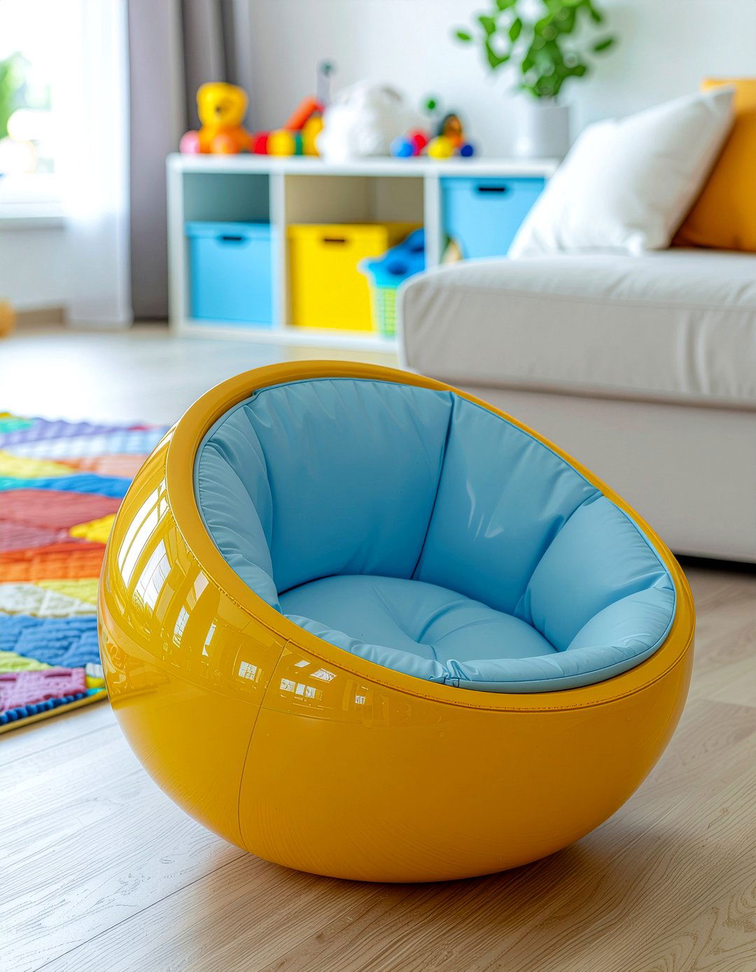 Kids Ball Chair Living Room - 30 living room ball chair ideas