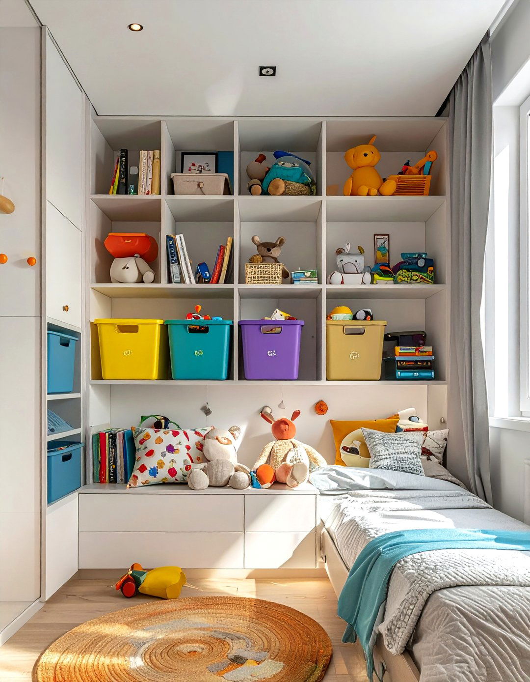 Kids Bedroom Storage - 30 new build bedroom ideas