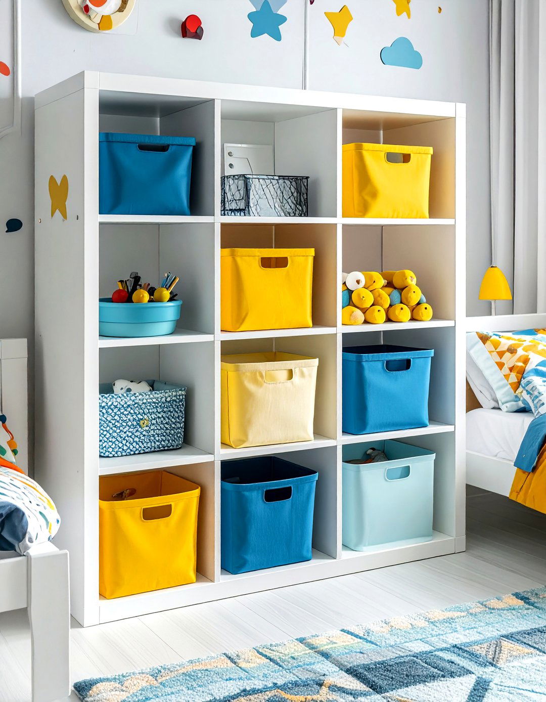 Kids Bedroom Storage - 30 bedroom finishing touches ideas