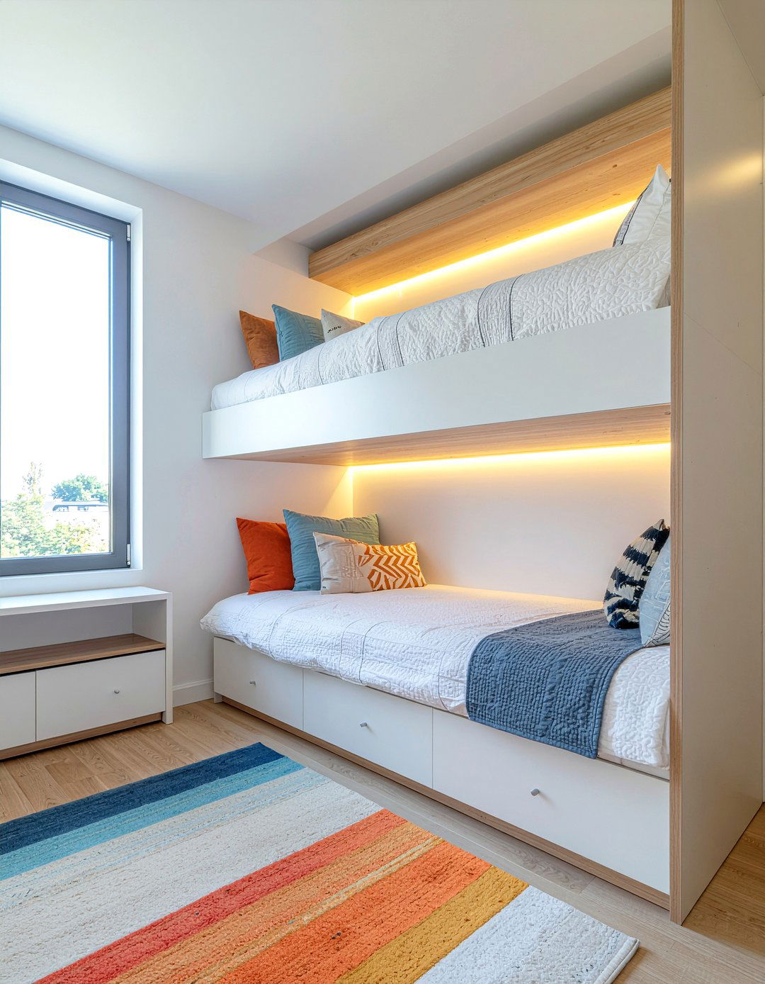 Kids Bunk Room - 30 creative bedroom ideas