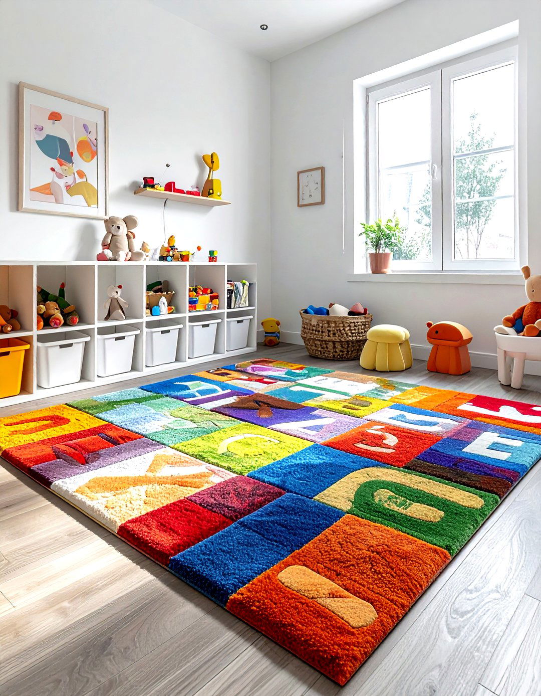 Kids Playroom Rug - 30 decor transformation ideas