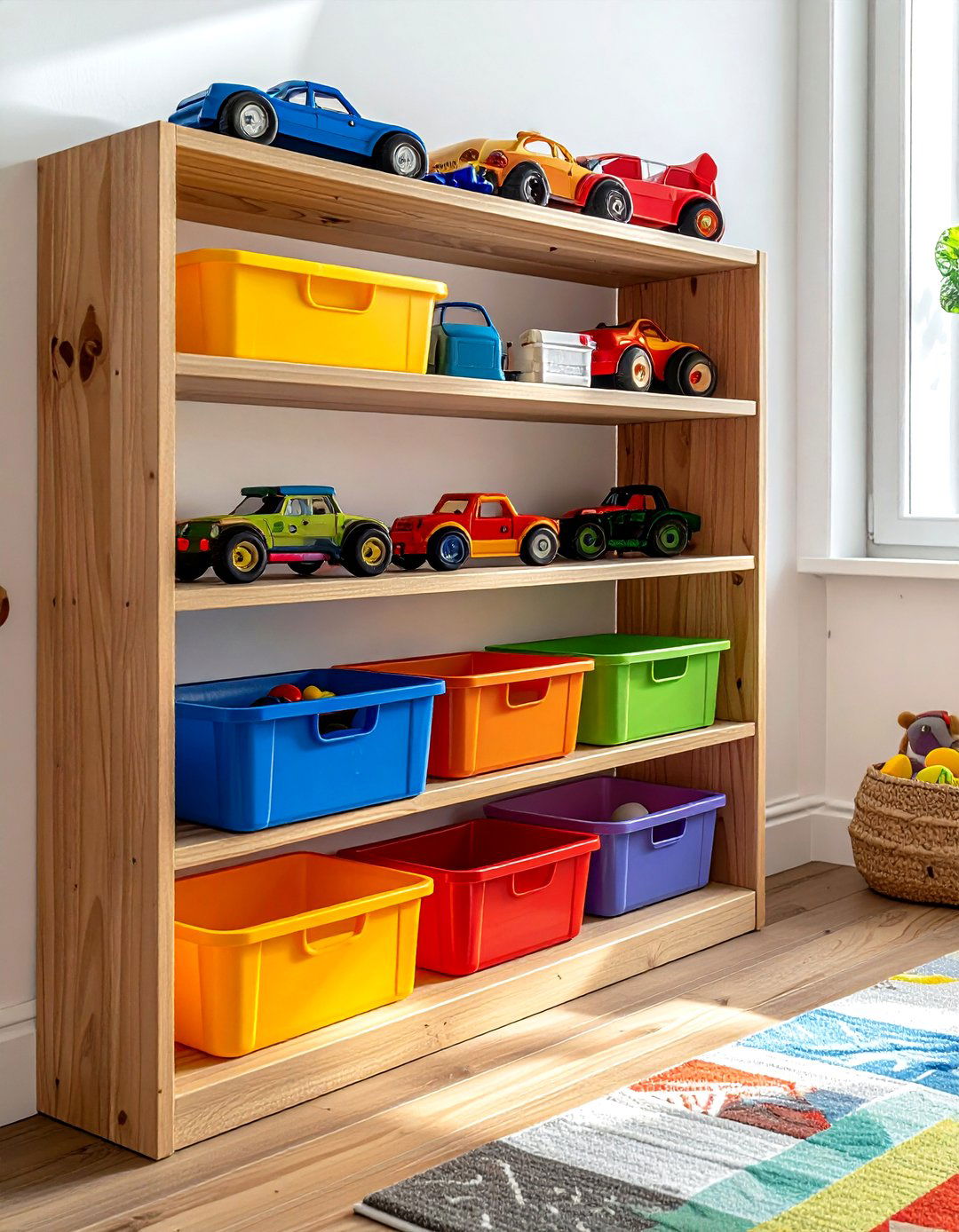 Kids Playroom Shelf - 30 wall shelf decor ideas