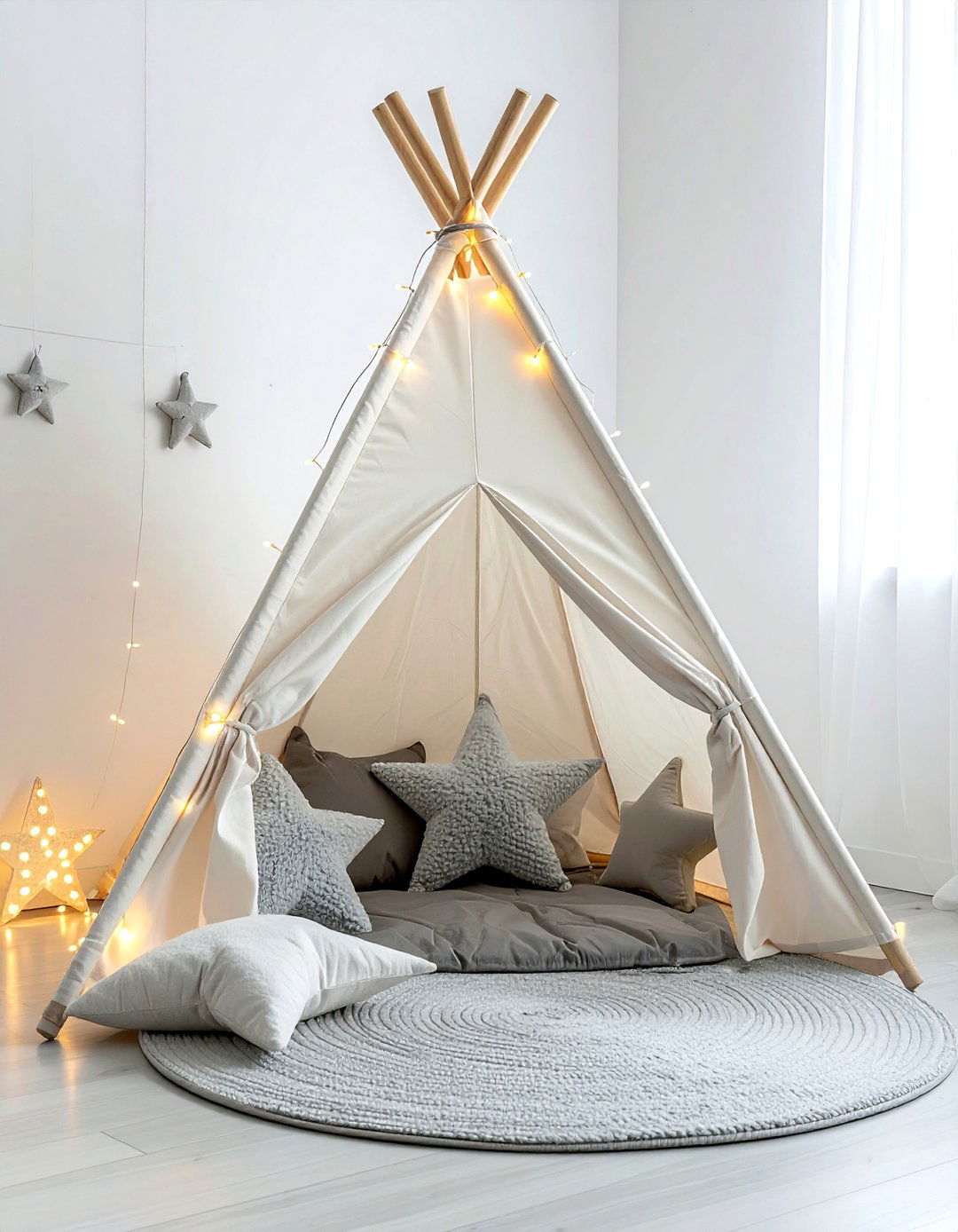 Kids Teepee Tent - 30 kids room decor ideas
