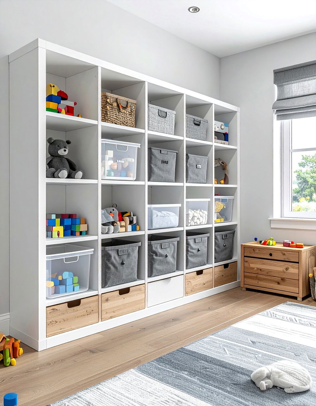 Kids Toy Storage - 30 kids room decor ideas