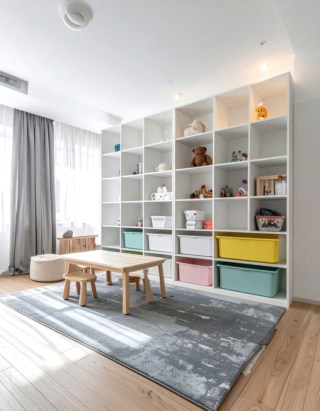 Kids playroom storage - 30 children's room decor ideas