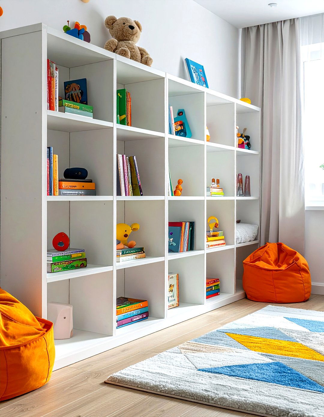 Kids room book storage - 30 book collection display ideas