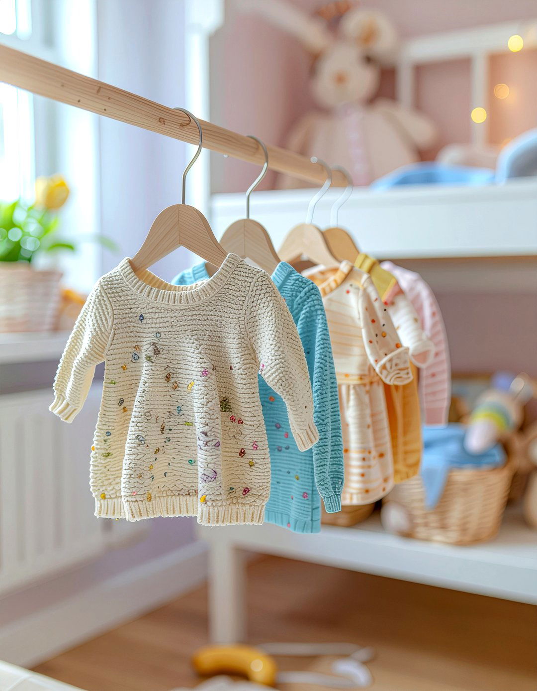 30 Bedroom Wooden Hangers for an Organized Luxury Closet