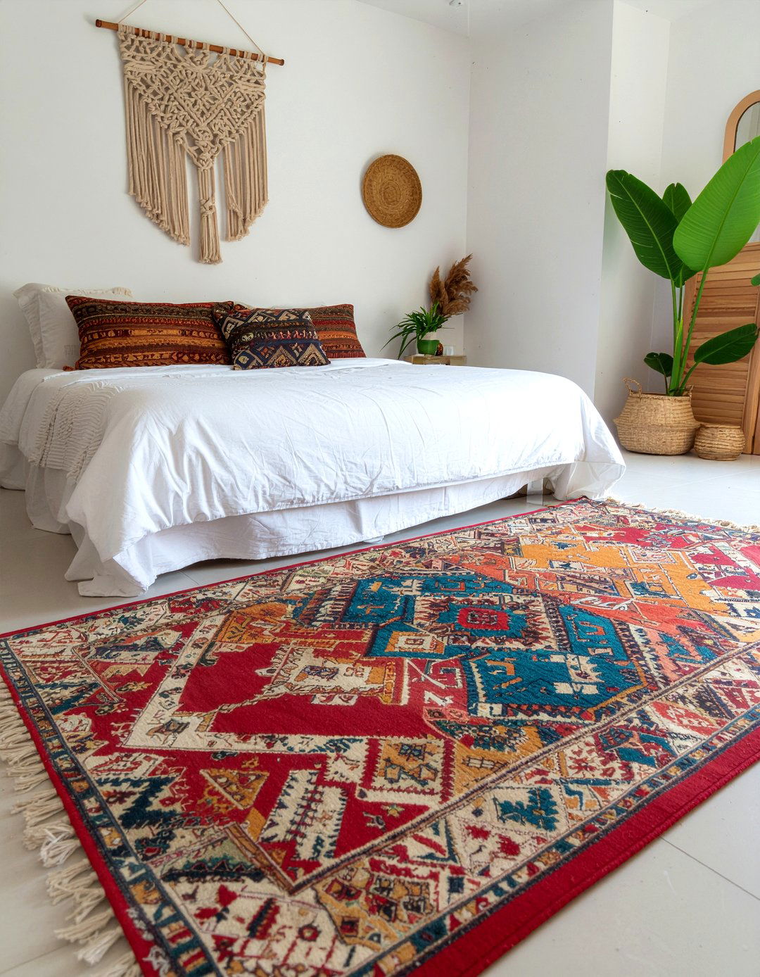 Kilim rug - 30 bedroom rugs