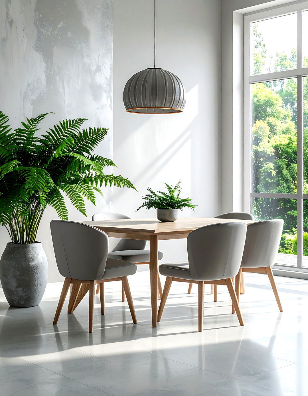 Kimberly Queen Fern Floor Plant - 30 dining room fern ideas