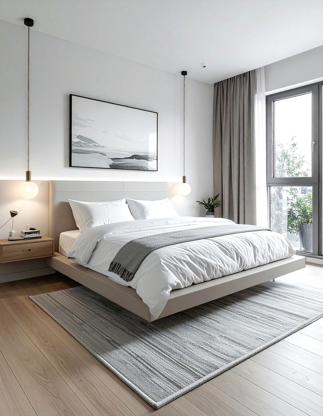 King Bed Small Room - 30 bedroom furniture layout