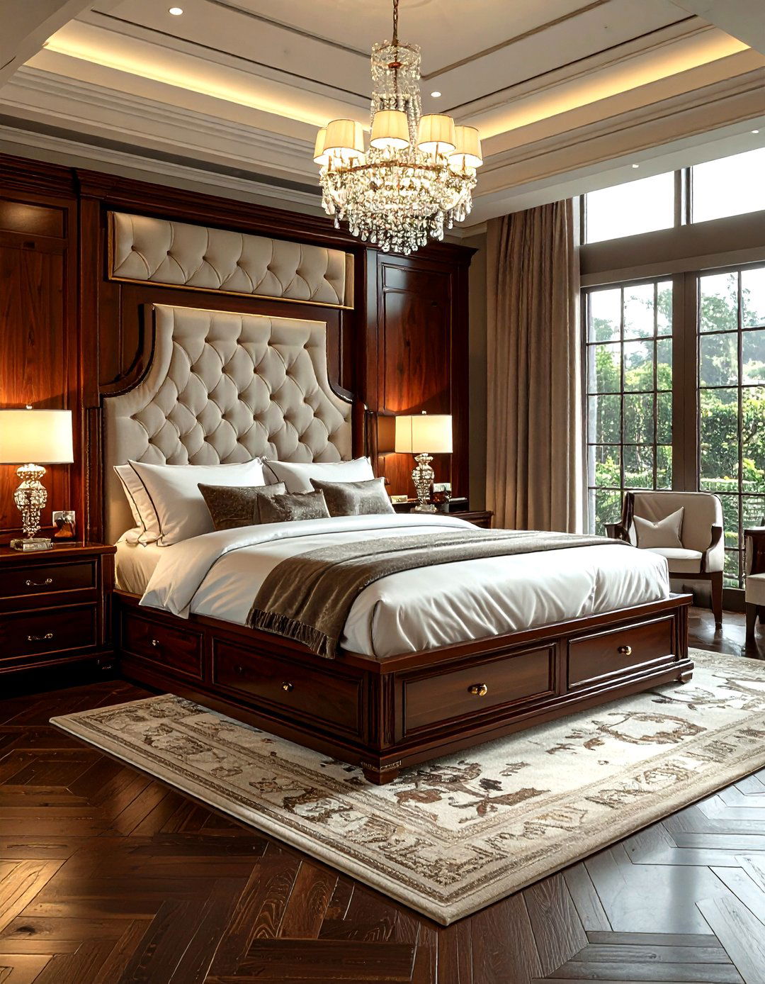 King size storage bed - 30 storage bed ideas