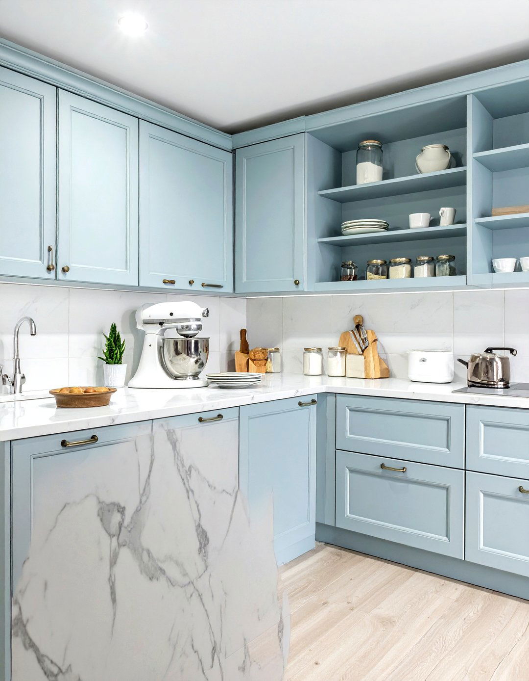 Kitchen Baking Station - 30 kitchen workflow ideas