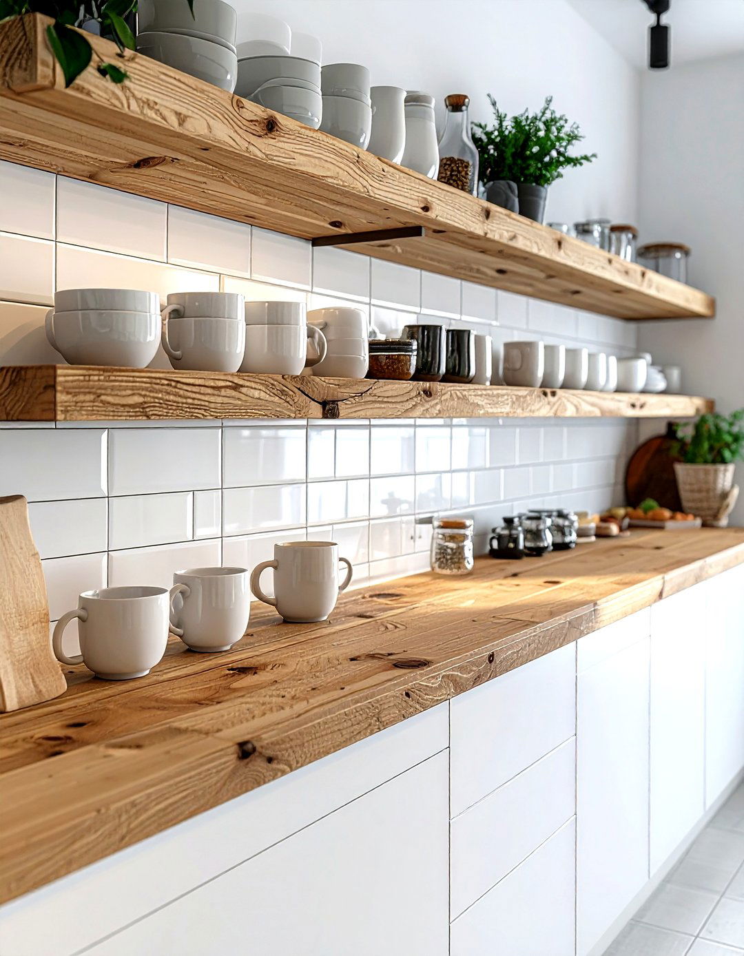 Kitchen Bar Open Shelving - 30 kitchen bar ideas