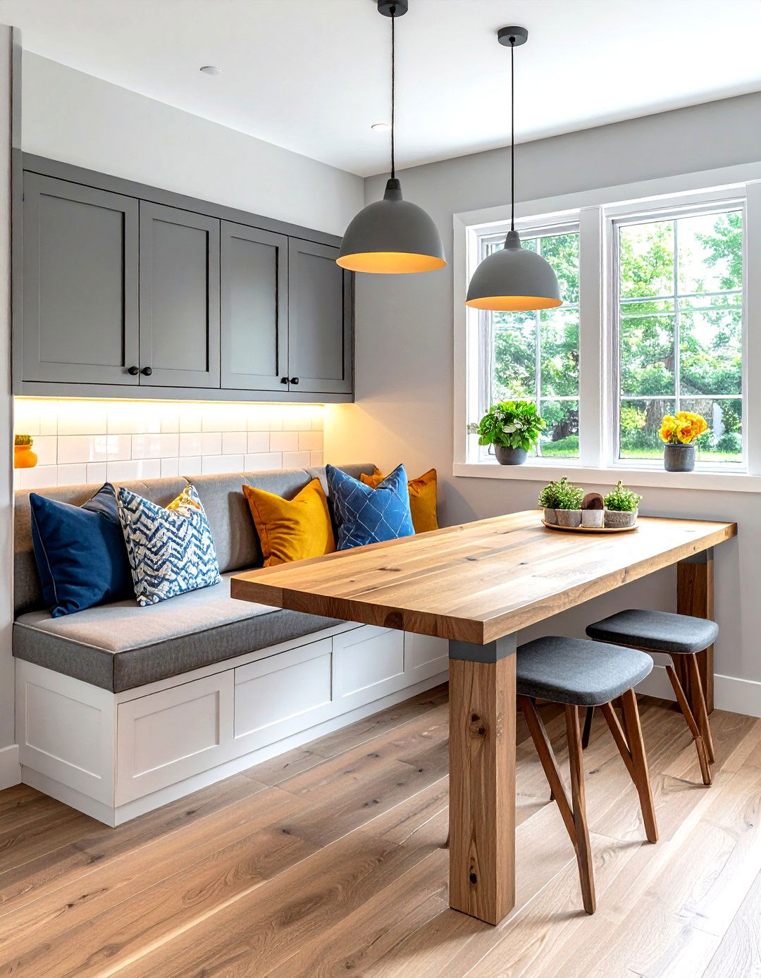 Kitchen Bench Seating - 30 kitchen homework station ideas