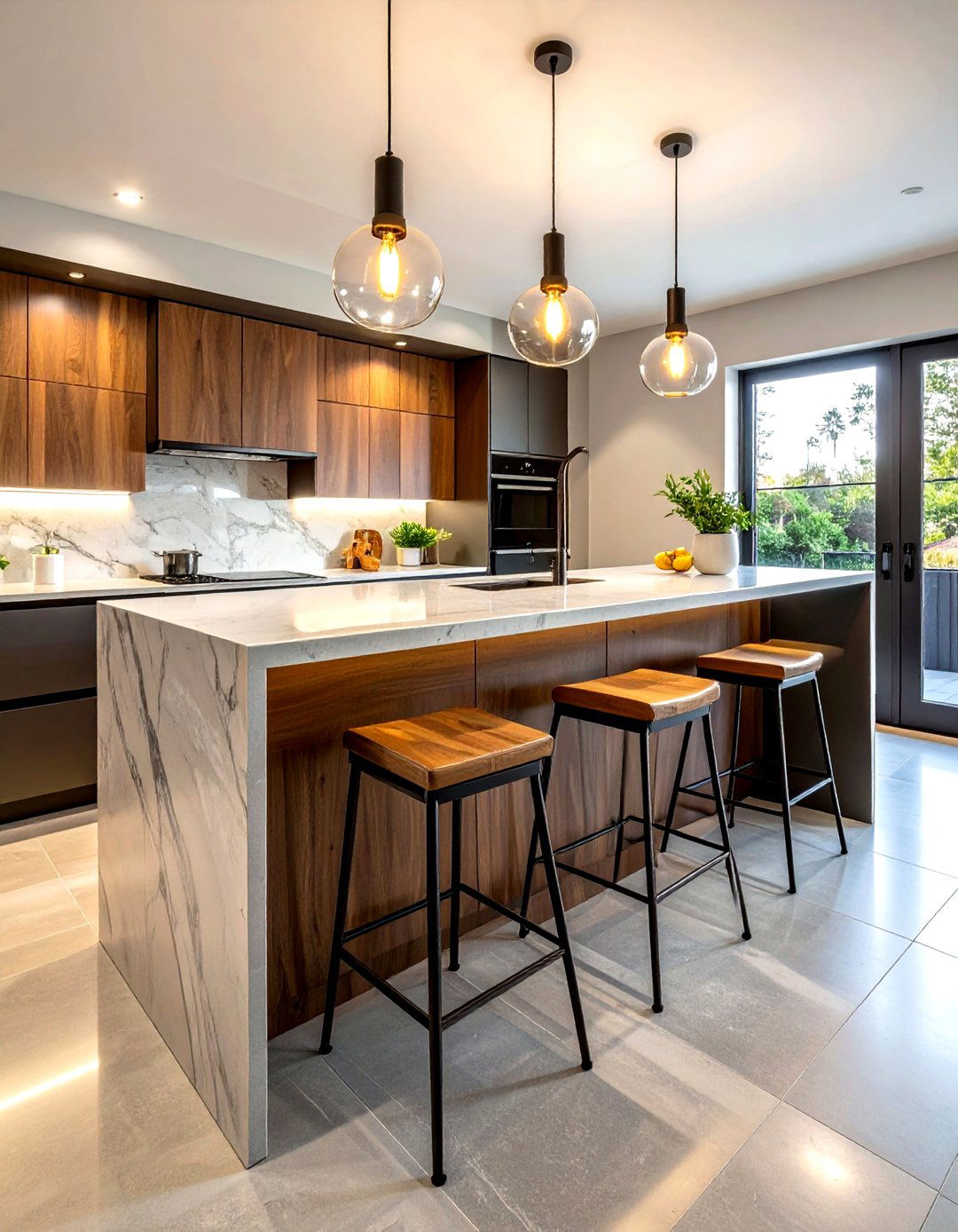 Kitchen Breakfast Bar - 30 kitchen seating ideas